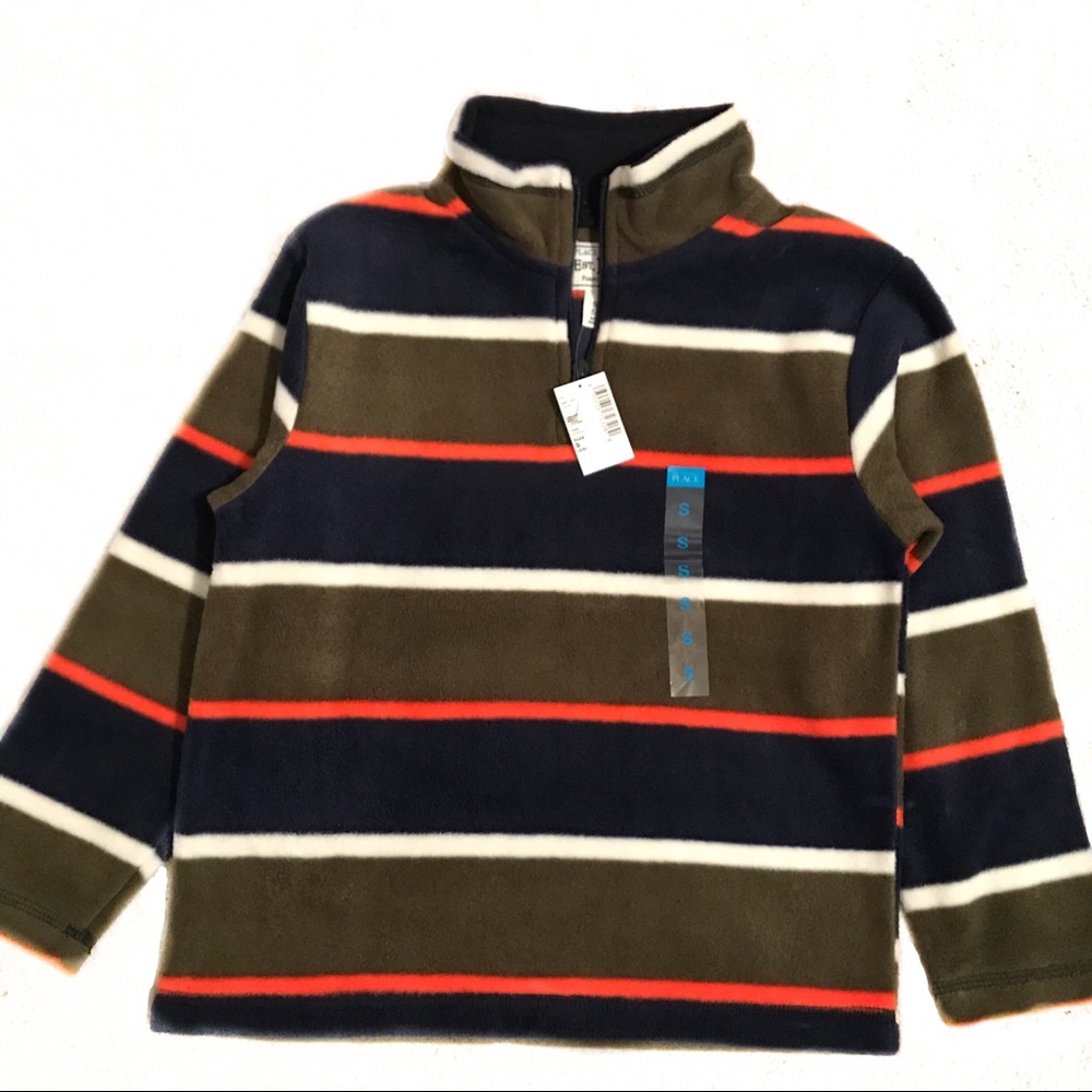 NWT Half-Zip Mock Neck Fleece Pullover
